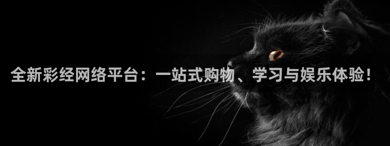 jdb电子4平台注册：全新彩经网络平台：一站式购物、学习与娱乐体验！